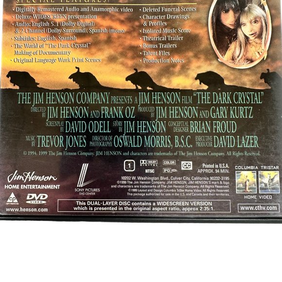 The Dark Crystal Special Edition DVD - Picture 6 of 6